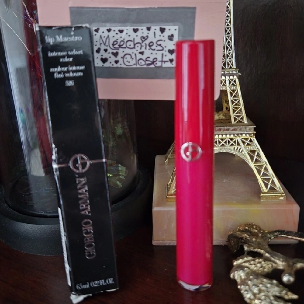 NIB Giorgio Armani Lip Maestro Velvet Liquid Lipstick - 109 Blast